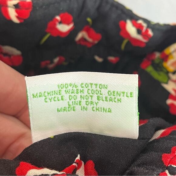 Vera Bradley Poppy Fields Drawstring Purse Top Handle Y2K Tote Mini Bag Flowers - Picture 13 of 14